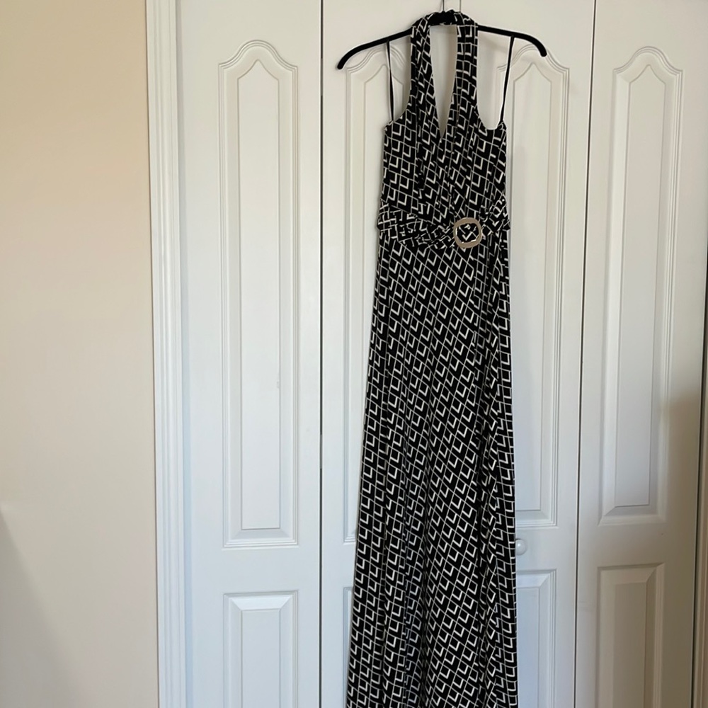 Halter maxi dress